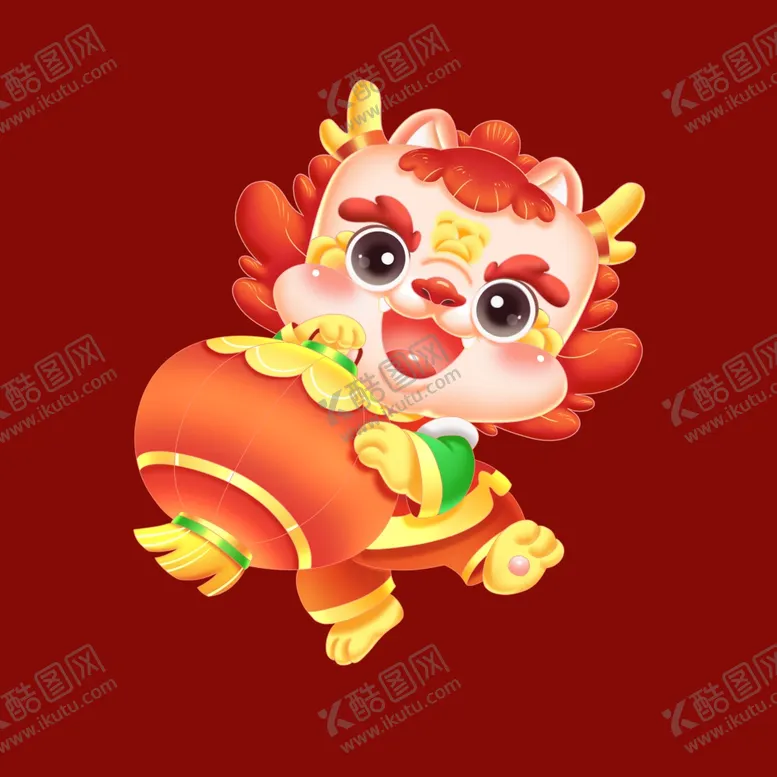 编号：84045312140236537435【酷图网】源文件下载-手绘卡通小龙