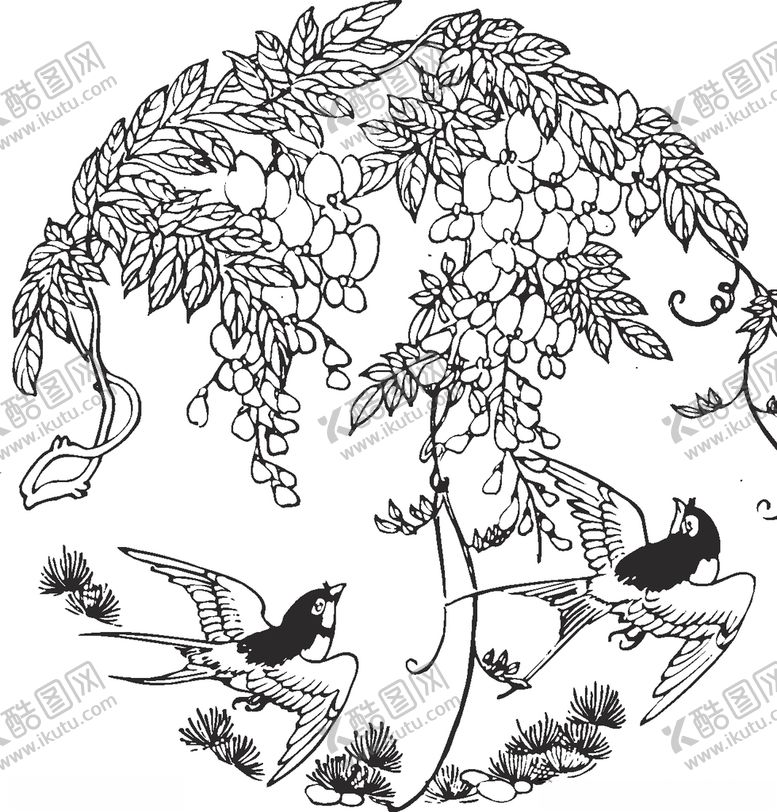 编号：45872309200044466247【酷图网】源文件下载-镂空花图案