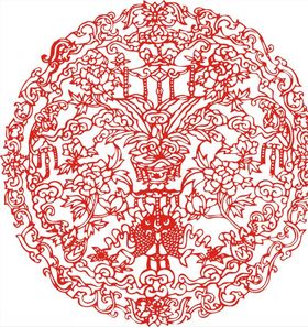 窗花剪纸图片