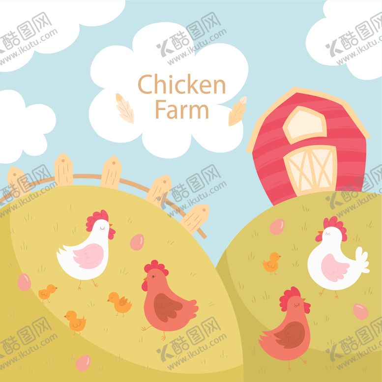 编号：26727809250448115164【酷图网】源文件下载-卡通公鸡