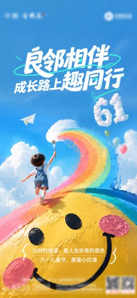 儿童节节日海报