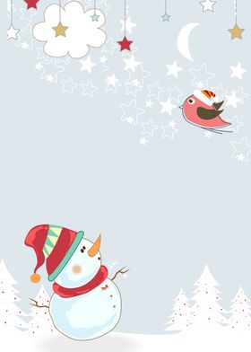 星星雪人