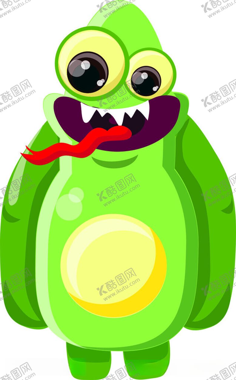 编号：39852112110109402987【酷图网】源文件下载-卡通怪物
