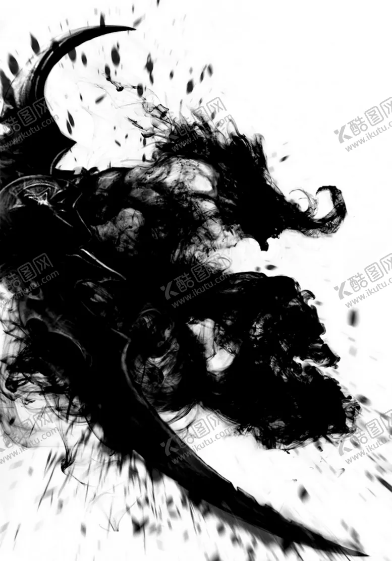 编号：64099706181610174820【酷图网】源文件下载-水墨