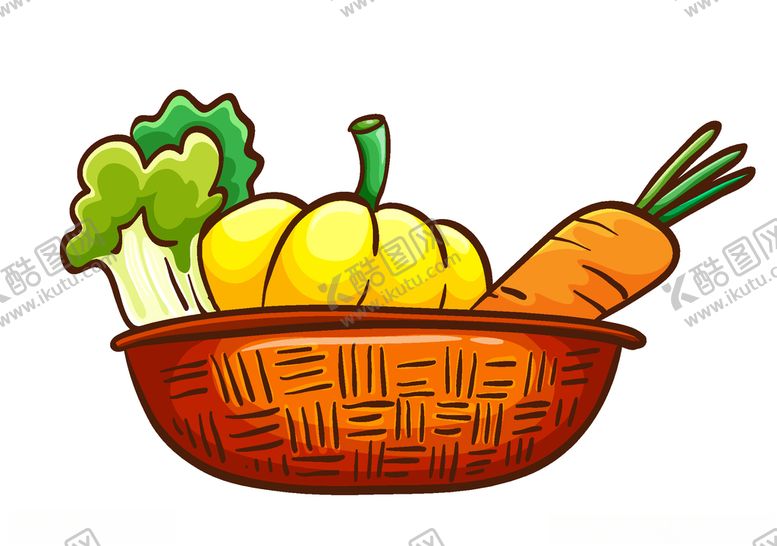 编号：96989910291114008720【酷图网】源文件下载-手绘蔬菜