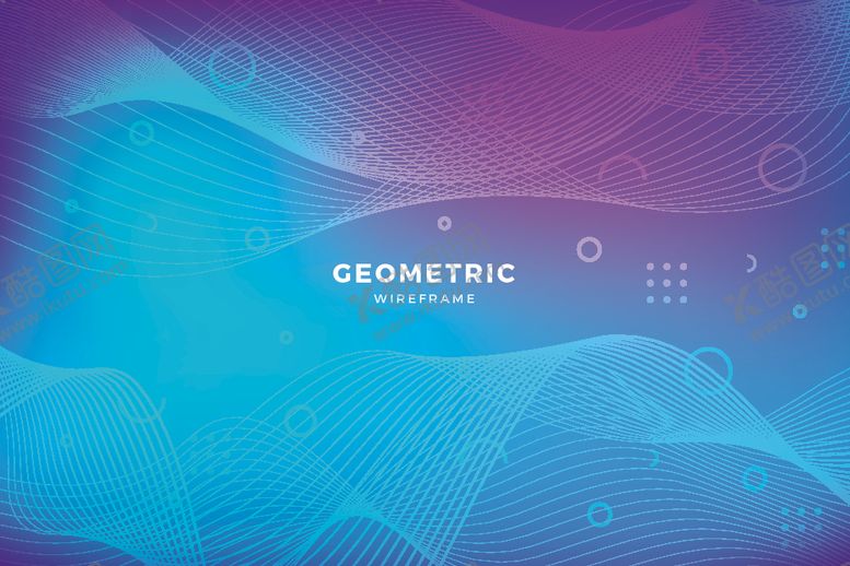 编号：90625910102057327582【酷图网】源文件下载-蓝色几何抽象背景