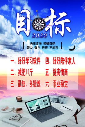 目标，2020年目标