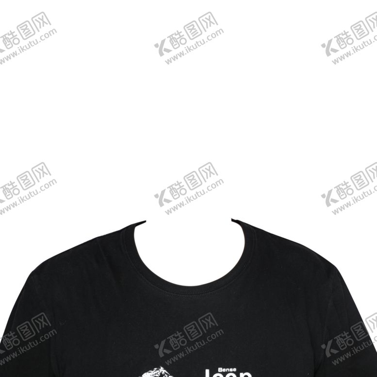 编号：88055104111757588056【酷图网】源文件下载-证件照圆领素材