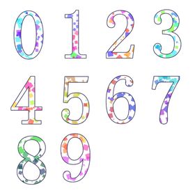 颗粒数字