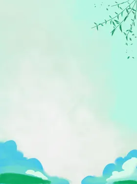 春天雨水踏青惊蛰树枝