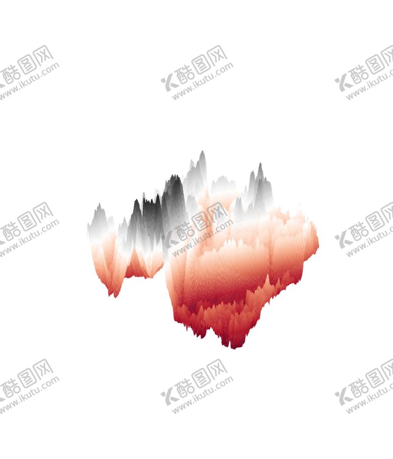 编号：21324104281612042075【酷图网】源文件下载-抽象山峰