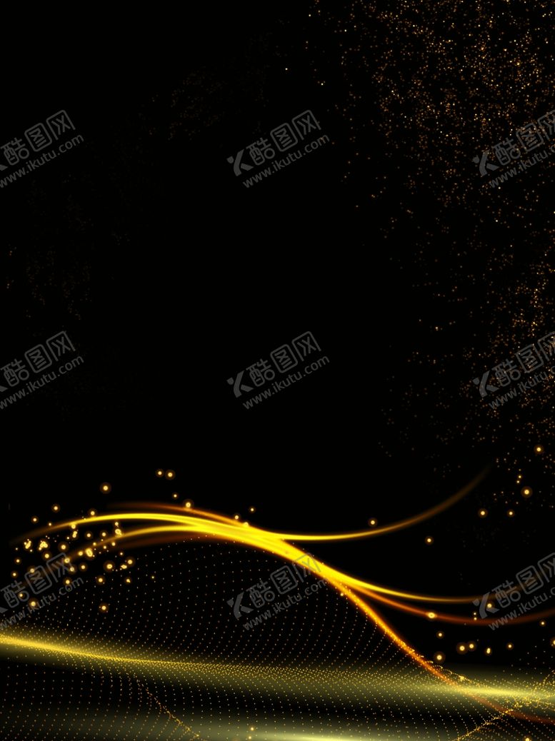 编号：62364710161503015976【酷图网】源文件下载-黑金背景