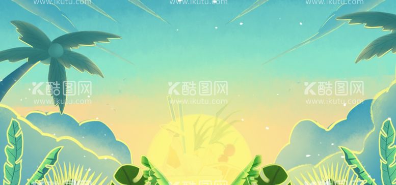 编号：17074601190527255437【酷图网】源文件下载-夏天背景