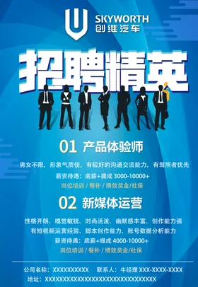 招聘海报