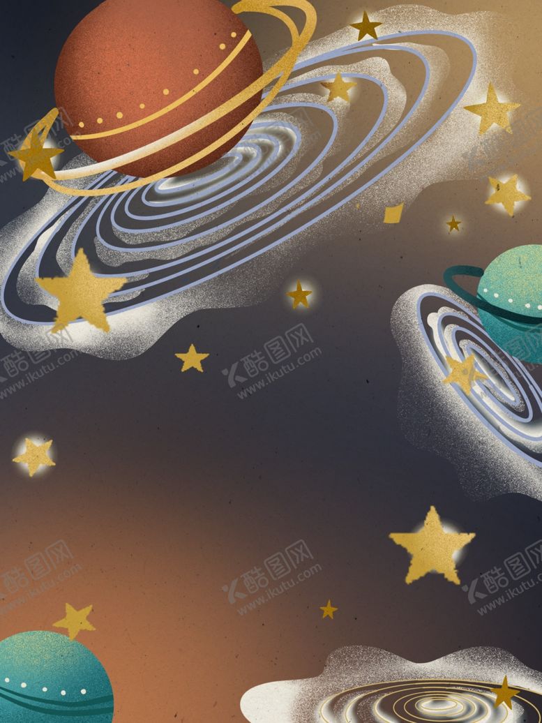 编号：54473107121856231772【酷图网】源文件下载-宇宙海报