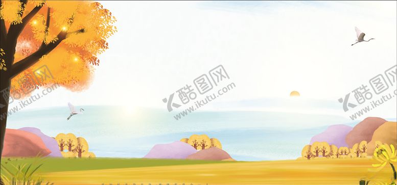 编号：83735509241215325974【酷图网】源文件下载-秋季唯美背景