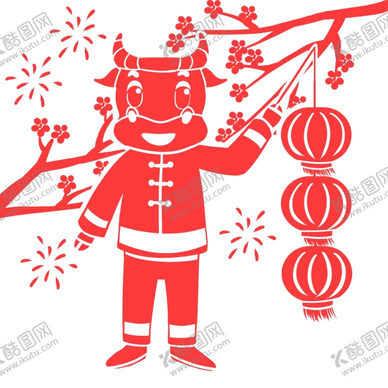 编号：53122907021413498801【酷图网】源文件下载-2021金牛送福牛年