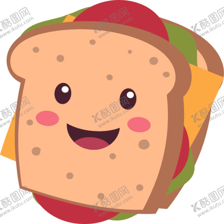 编号：57598010240304356939【酷图网】源文件下载-卡哇伊美食