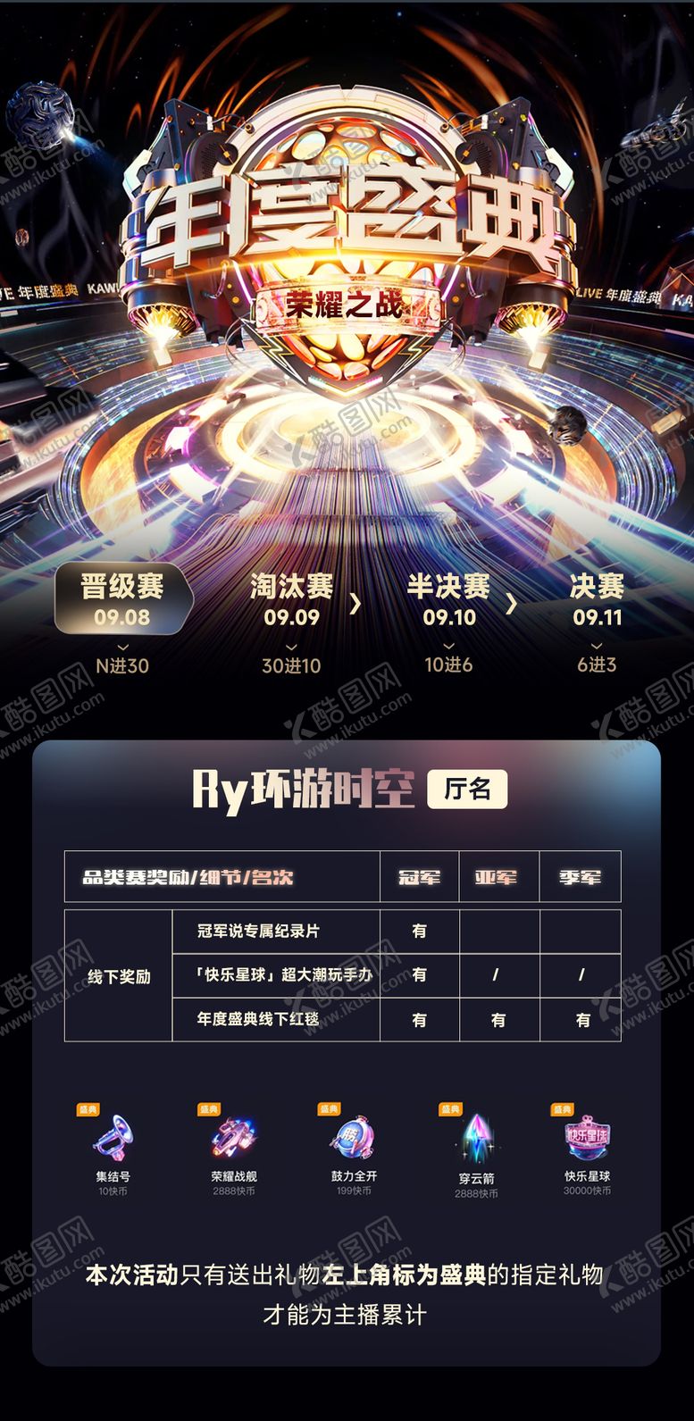 编号：21949107301127205663【酷图网】源文件下载-年终盛典海报