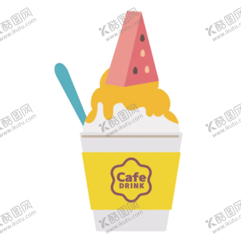 编号：75451906270507498566【酷图网】源文件下载-夏日冷饮矢量插画
