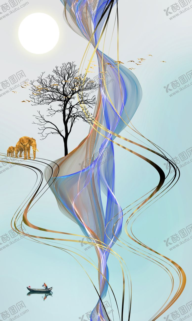 编号：66749701190037238082【酷图网】源文件下载-新中式玄关