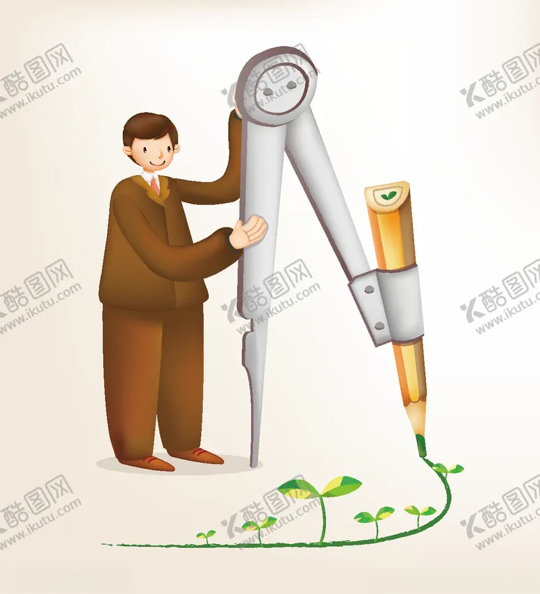 编号：45175006291150366895【酷图网】源文件下载-商务人物漫画动画动漫壁纸
