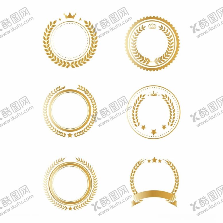编号：38686002170823542020【酷图网】源文件下载-麦穗环形