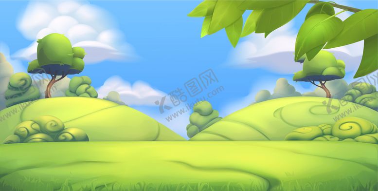 编号：49429110161755129887【酷图网】源文件下载-手绘风景插画