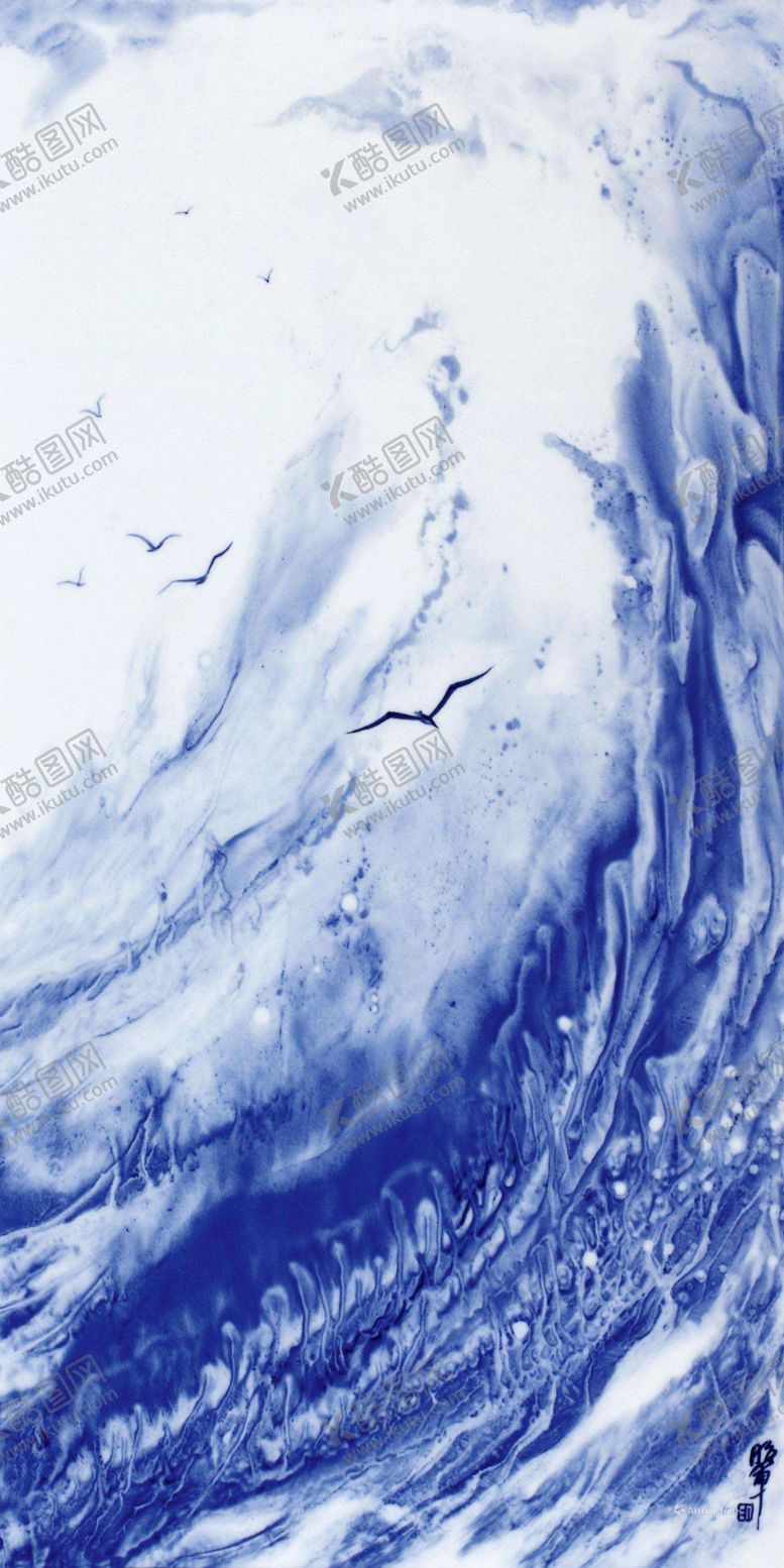 编号：75619109280002146915【酷图网】源文件下载-抽象玄关画