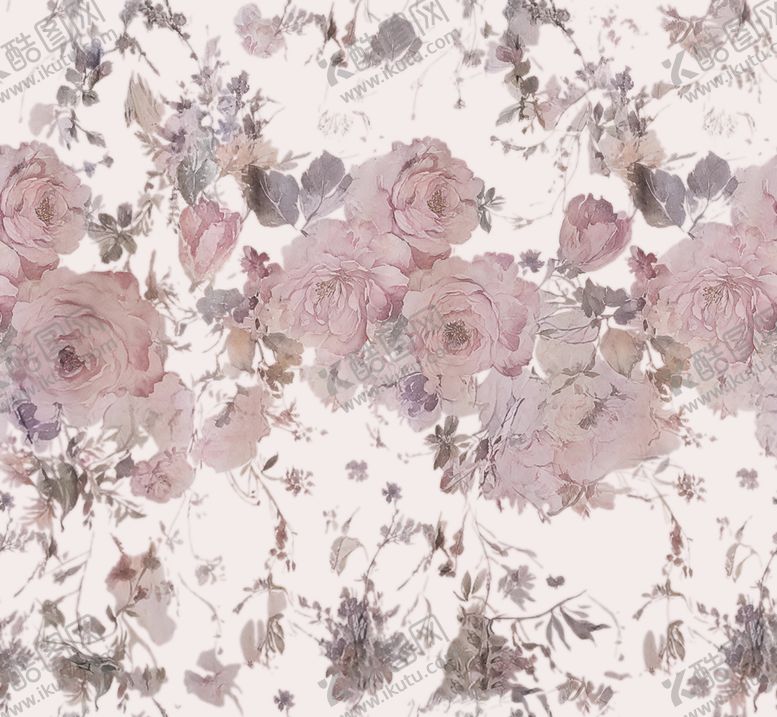 编号：20392004080148556583【酷图网】源文件下载-水彩花