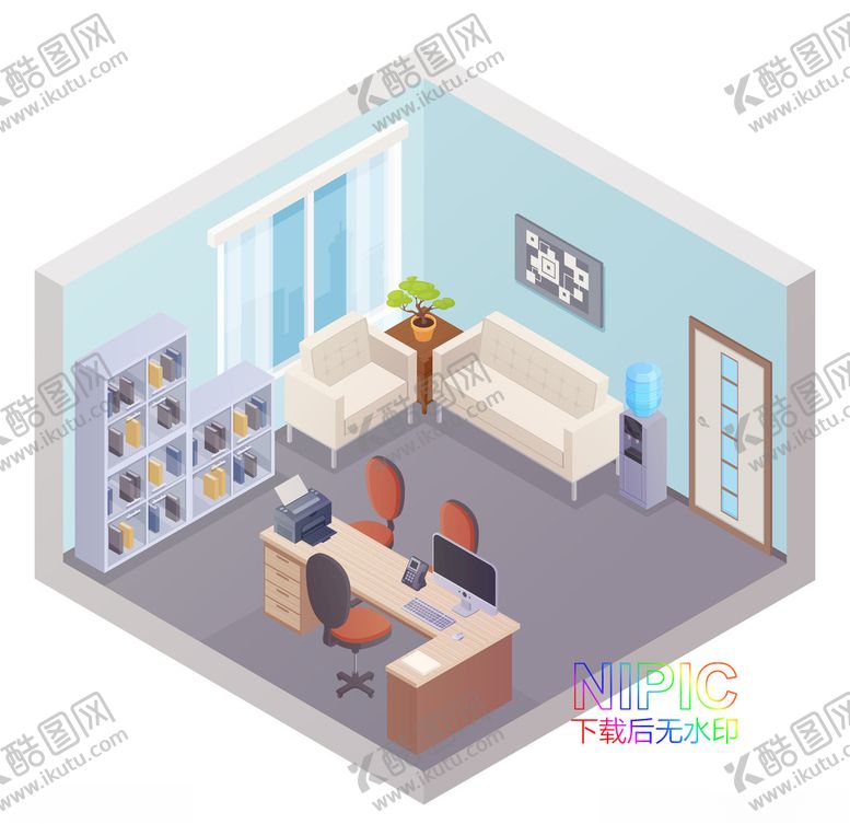 编号：67893605100810265386【酷图网】源文件下载-2.5d房间