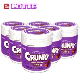 韩国乐天可伦脆米巧克力球76g