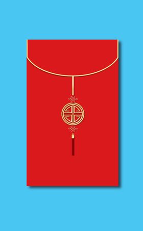 2020新年中式红包插画元素