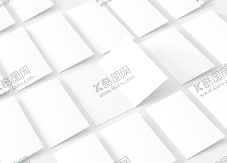 编号：50098609260204273725【酷图网】源文件下载-二折页样机