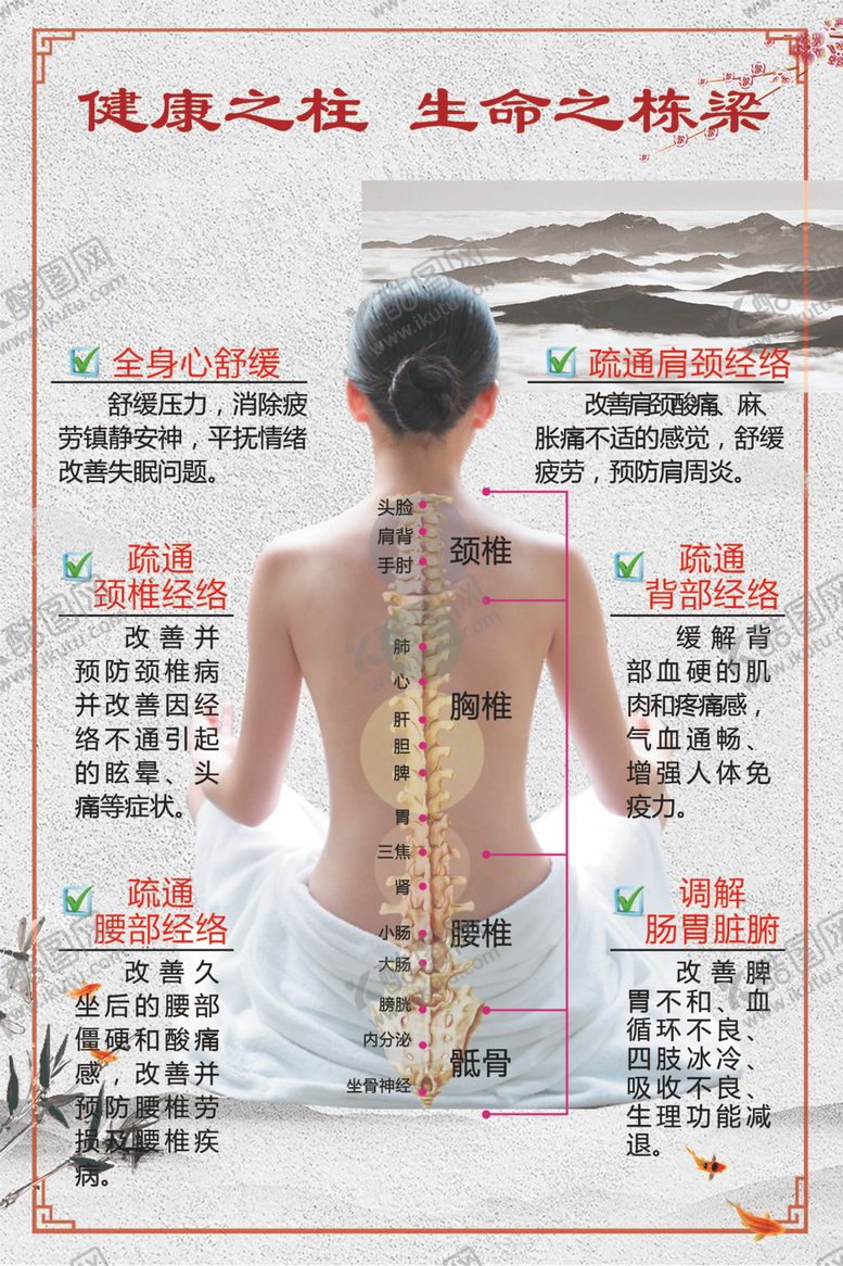 编号：53274507042119397864【酷图网】源文件下载-脊柱调理