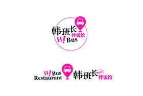 韩班长拌饭馆 LOGO