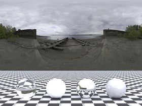 C4D自然环境贴图HDR贴图树林3设计田野