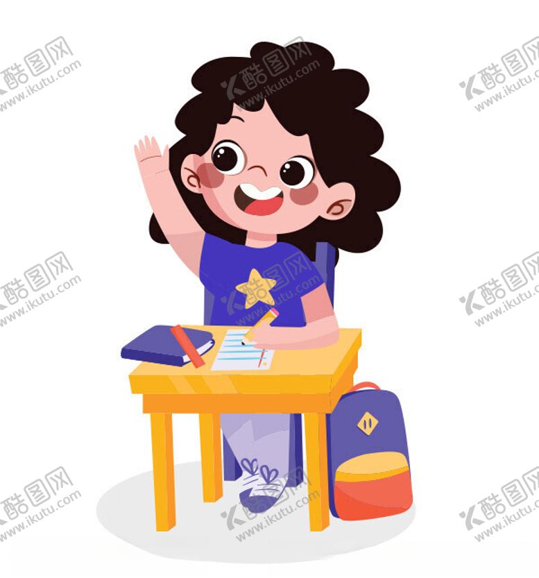 编号：49889401260626005986【酷图网】源文件下载-卡通学生