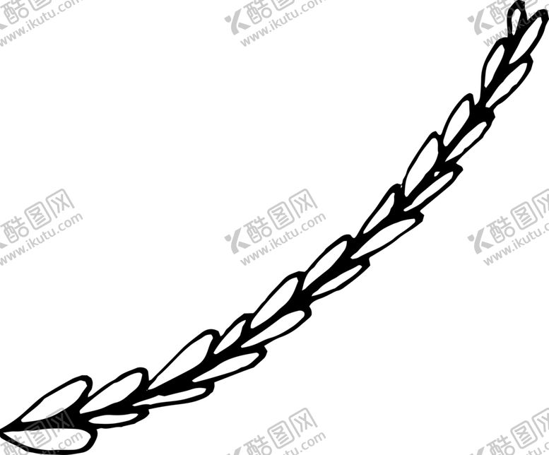 编号：98578209202110066357【酷图网】源文件下载-手绘植物枝干