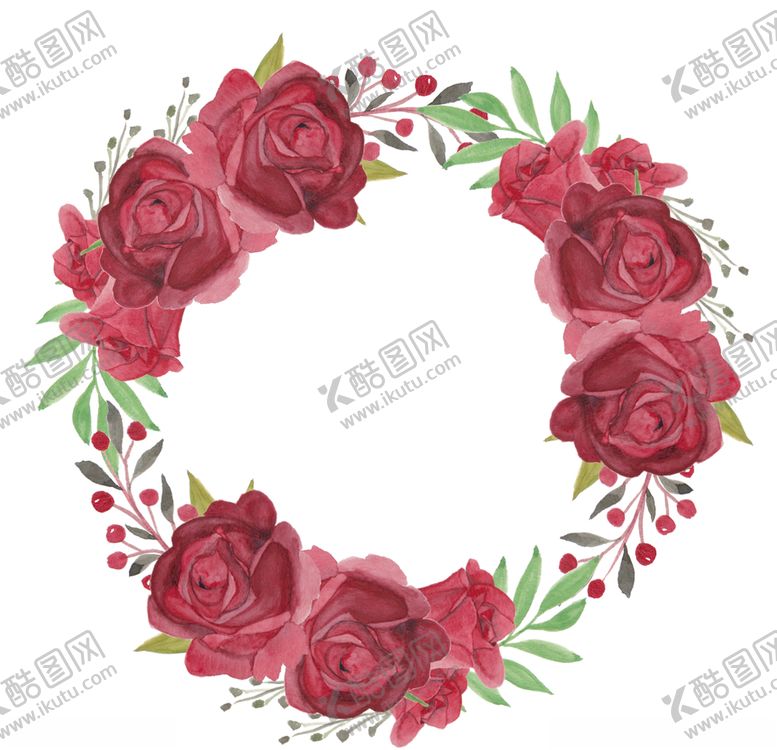 编号：99490507051749431975【酷图网】源文件下载-玫瑰边框