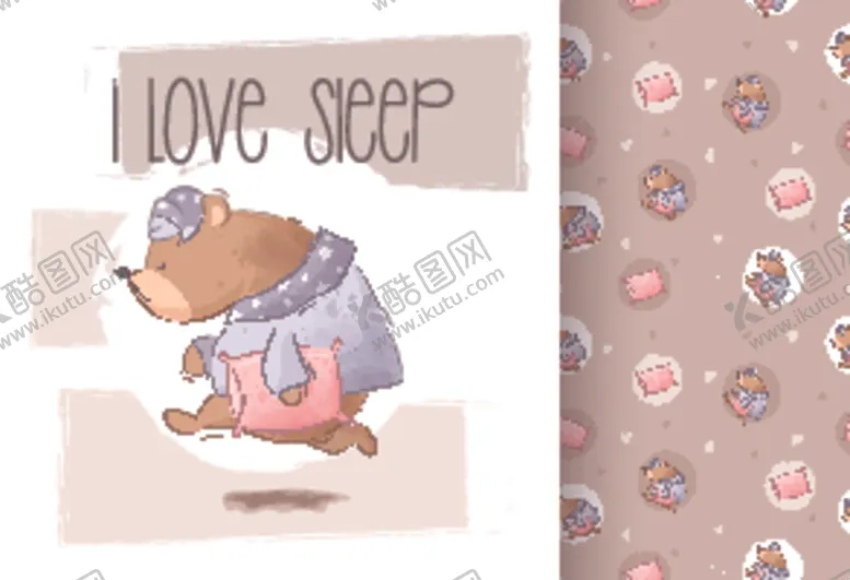 编号：32135409131053495481【酷图网】源文件下载-卡通印花图案