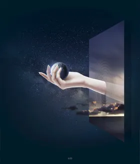 创意星空合成海报图片外太宇宙突破次元宇宙太