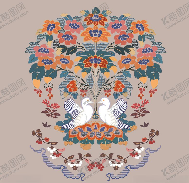编号：55167007071809421237【酷图网】源文件下载-手绘花花朵大牌新款爆款