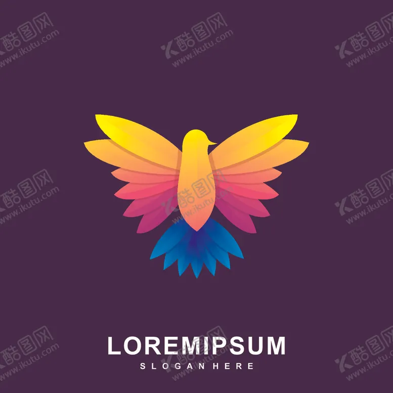 编号：72069007010957071859【酷图网】源文件下载-禽类LOGO标志
