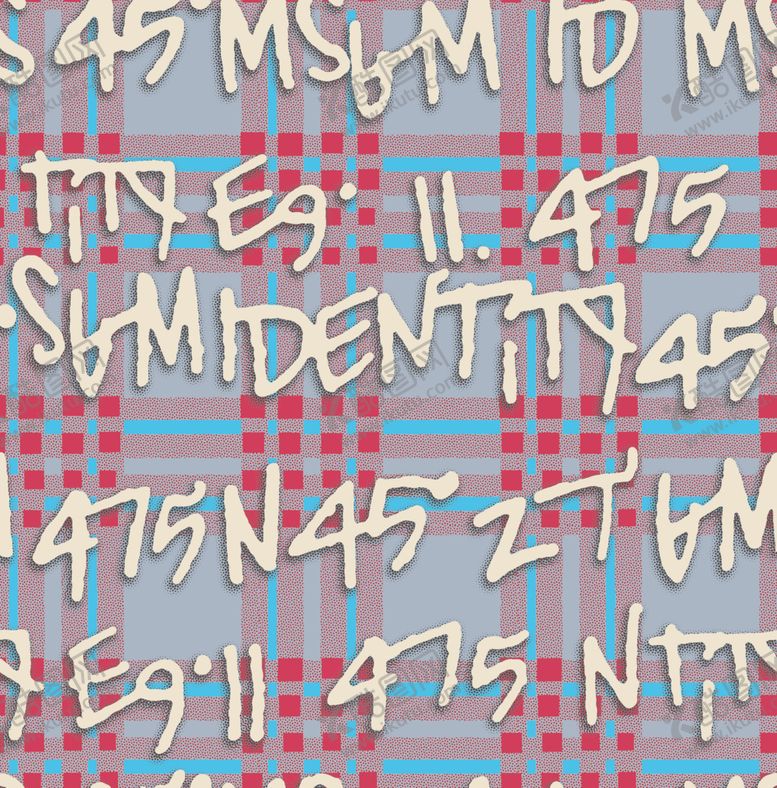 编号：56547309202340195816【酷图网】源文件下载-格子字母