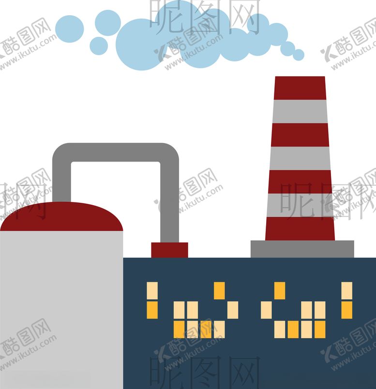编号：70230907030610281538【酷图网】源文件下载-发电厂工厂
