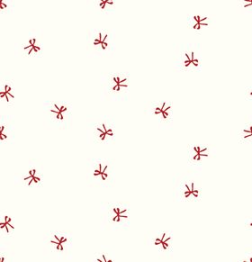 红色小花图案背景