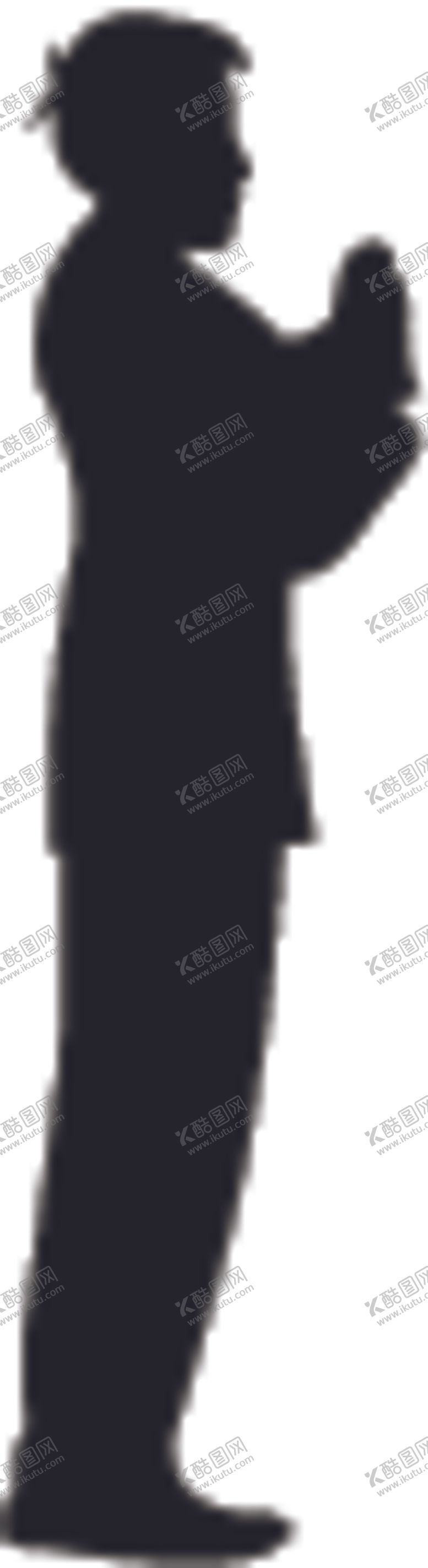 编号：98517604070255416755【酷图网】源文件下载-商务人士剪影