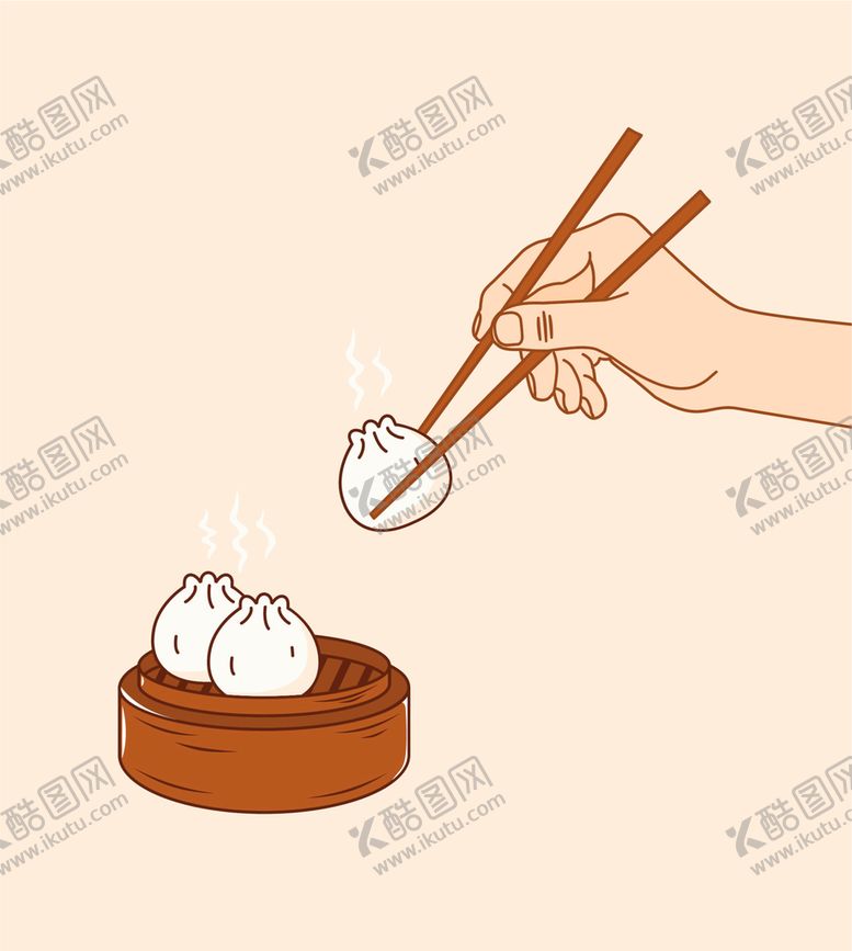 编号：06291809161018459215【酷图网】源文件下载-卡通包子
