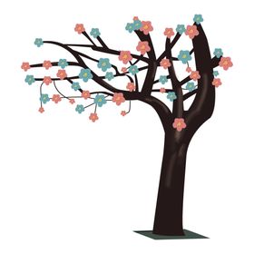 樱花装饰素材